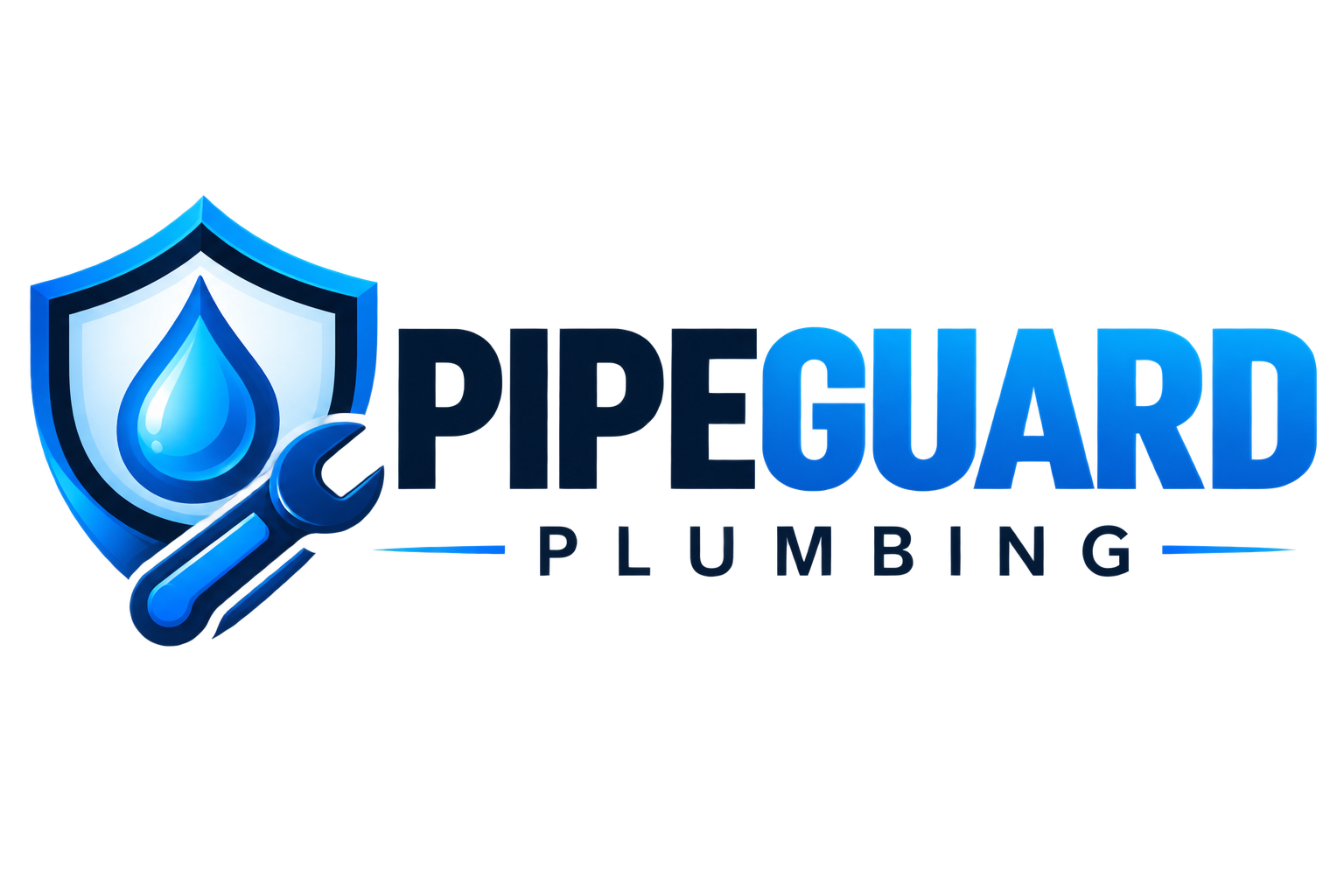 PipeGuard Plumbing Logo